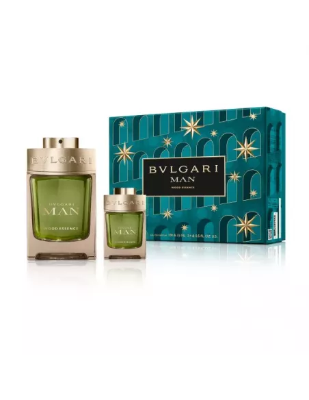 Coffret Bvlgari Man Wood Essence - Bvlgari - Eau De Parfum - 100 ml + 15 ml